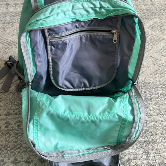 L.L. Bean Bags Ll Bean Deluxe Backpack Teal Poshmark